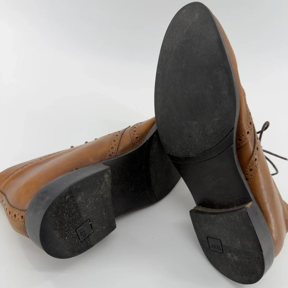 Johnston & Murphy Mens Tan Leather‎ Wingtip Brogue Chukka Boots 8M